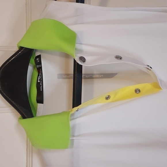 RLX Ralph Lauren Colorblocked Sleeveless Golf Polo - Picture 3 of 12